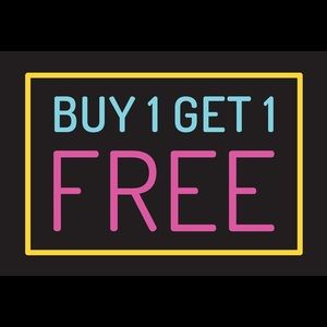 🔻 Buy 1, Get 1 FREE 🔻